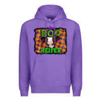 Purple Boo heifer halloween Premium Hoodie - Artiststas