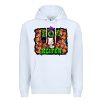 White Boo heifer halloween Premium Hoodie - Artiststas