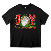 Black joy to the world Heavy Core Tee - CowhideDigitalArt