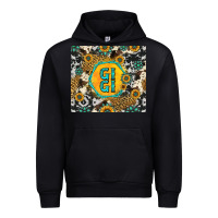Black gigi sunflower turquoise Urban Hoodie - Jasminsmagicworld