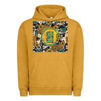 Pigment Peanut Butter gigi sunflower turquoise Urban Hoodie - Jasminsmagicworld