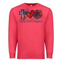 Cardinal faith love freedom Premium Sweatshirt - Zillion Design Studio