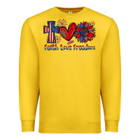 Lemon faith love freedom Premium Sweatshirt - Zillion Design Studio
