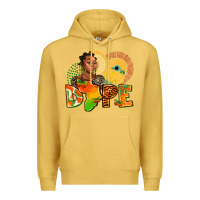 Antique Gold dope juneteenth Premium Hoodie - AdoDesignShop
