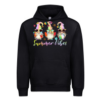 Black summer vibes gnomes Urban Hoodie - Artiststas