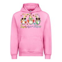 Fuchsia Pink summer vibes gnomes Urban Hoodie - Artiststas