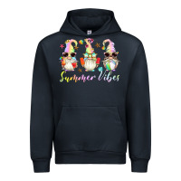 Navy summer vibes gnomes Urban Hoodie - Artiststas