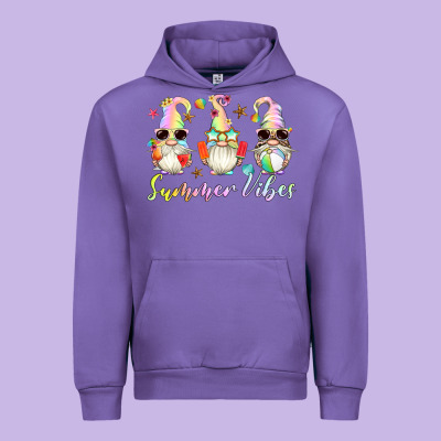 Summer Vibes Gnomes Urban Hoodie Designed By Artiststas