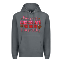 Rock buy me chocolate and tell me i'm pretty Premium Hoodie - JahusDesignShop