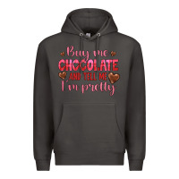 Smoke buy me chocolate and tell me i'm pretty Premium Hoodie - JahusDesignShop