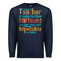 Navy a truly great teacher Premium Sweatshirt - texasbilliewilder