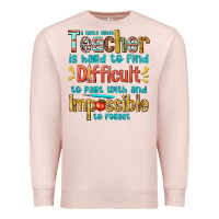 Pale Pink a truly great teacher Premium Sweatshirt - texasbilliewilder