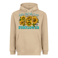 Mushroom just a girl who loves sunflower Heavyweight Hoodie - texasbilliewilder