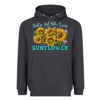 Smoke just a girl who loves sunflower Heavyweight Hoodie - texasbilliewilder