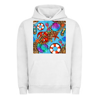Pigment Lunar Rock summer with leopard seamless pattern Urban Hoodie - BundleAndBundleShop