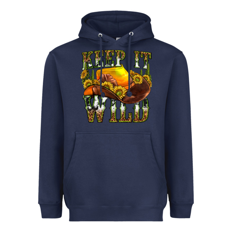 Keep It Wild Western Heavyweight Hoodie by texasbilliewilder | Teevron