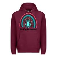 Burgundy be my valentine gemstone rainbow Premium Hoodie - JahusDesignShop
