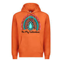 Carrot be my valentine gemstone rainbow Premium Hoodie - JahusDesignShop