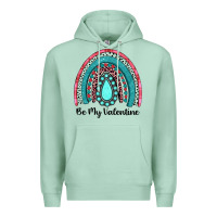 Seafoam be my valentine gemstone rainbow Premium Hoodie - JahusDesignShop