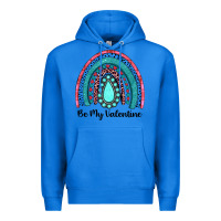 True Royal be my valentine gemstone rainbow Premium Hoodie - JahusDesignShop