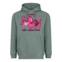 Sage In October We Wear Pink Pumpkins Heavyweight Hoodie - RanaPortraitStore