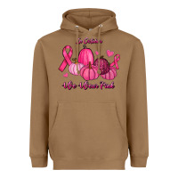 Toasted Coconut In October We Wear Pink Pumpkins Heavyweight Hoodie - RanaPortraitStore