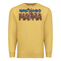Antique Gold American mama Premium Sweatshirt - Zillion Design Studio
