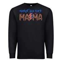 Black American mama Premium Sweatshirt - Zillion Design Studio