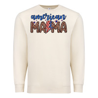 Sandshell American mama Premium Sweatshirt - Zillion Design Studio