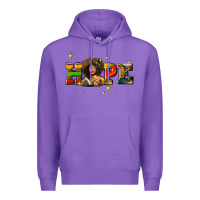 Purple hope juneteenth Premium Hoodie - AdoDesignShop
