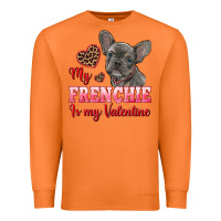 Carrot my frenchie is my valentine Premium Sweatshirt - RanaPortraitStore