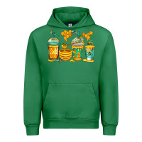 Emerald bumble bee honey coffee Urban Hoodie - Jasminsmagicworld