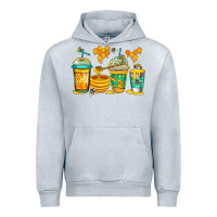 Heather Grey bumble bee honey coffee Urban Hoodie - Jasminsmagicworld