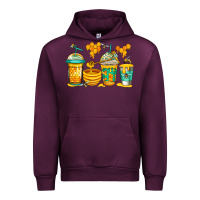 Mauve Wine bumble bee honey coffee Urban Hoodie - Jasminsmagicworld