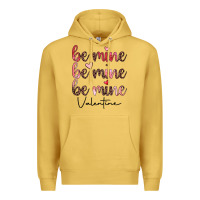 Antique Gold be mine valentine Premium Hoodie - JahusDesignShop