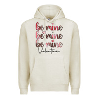 Oatmeal Heather be mine valentine Premium Hoodie - JahusDesignShop