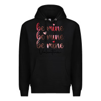 Black be mine valentine Premium Hoodie - JahusDesignShop