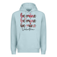 Blue Mist be mine valentine Premium Hoodie - JahusDesignShop