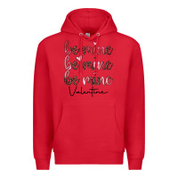 Red be mine valentine Premium Hoodie - JahusDesignShop