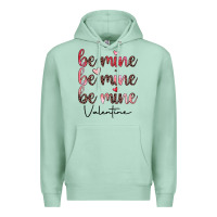 Seafoam be mine valentine Premium Hoodie - JahusDesignShop