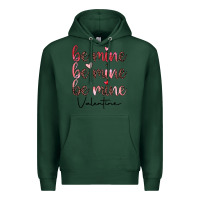 Sports Green be mine valentine Premium Hoodie - JahusDesignShop