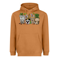Meerkat koala coffee cups Heavyweight Hoodie - texasbilliewilder