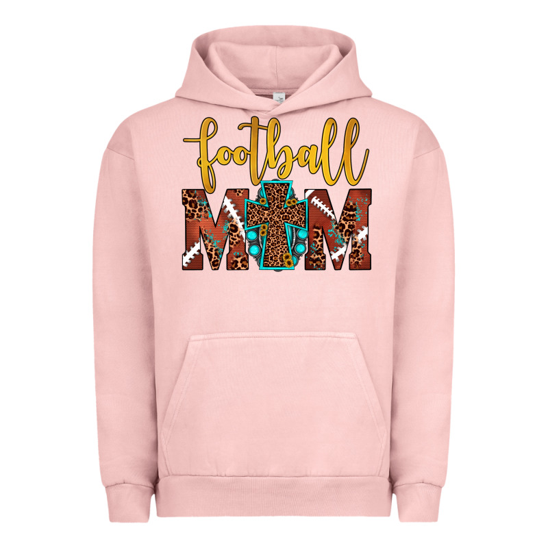 Football Mom Urban Hoodie by JahusDesignShop | Teevron
