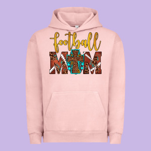 Football Mom Urban Hoodie Designed By Jahusdesignshop
