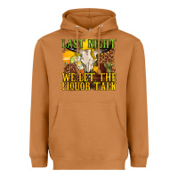 Meerkat last night we let the liquor talk western Heavyweight Hoodie - texasbilliewilder