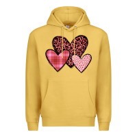 Antique Gold hearts Premium Hoodie - JahusDesignShop