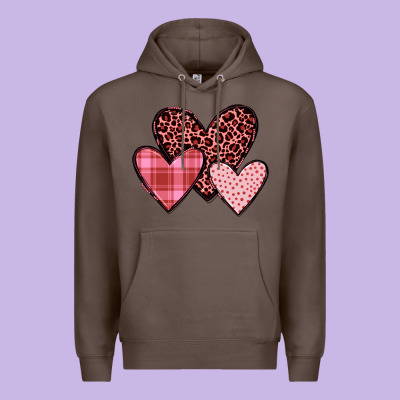 Hearts Premium Hoodie Designed By Jahusdesignshop