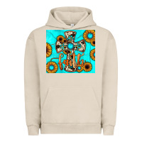 Pigment French Oak cross tumbler Urban Hoodie - JahusDesignShop