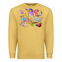 Antique Gold art teacher Premium Sweatshirt - texasbilliewilder