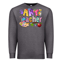 Charcoal Heather art teacher Premium Sweatshirt - texasbilliewilder